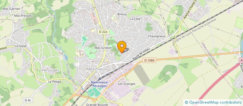 localisation de l'entreprise MONSIEUR REMY MARTIN à MEXIMIEUX