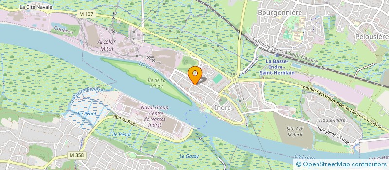 localisation de l'entreprise MONSIEUR REMY MARTINEZ  INDRE