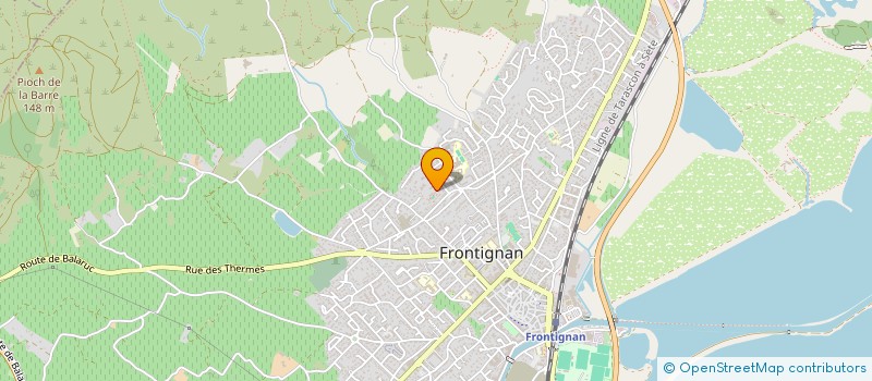 localisation de l'entreprise MONSIEUR REMY MARTINEZ à FRONTIGNAN