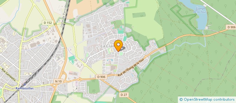 localisation de l'entreprise MONSIEUR REMY MAUGENDRE  RAMBOUILLET