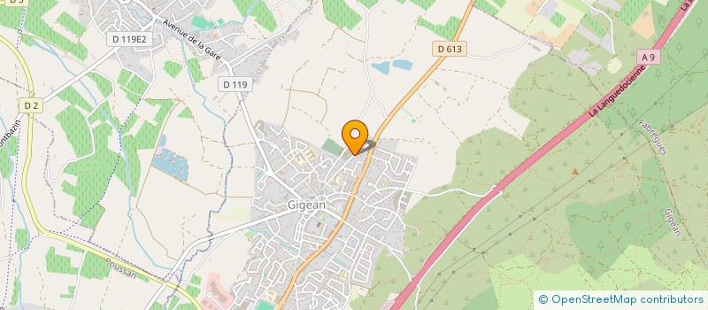 localisation de l'entreprise MONSIEUR REMY MAUREL  GIGEAN