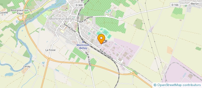 localisation de l'entreprise MONSIEUR REMY MAURICE à MONTREUIL-BELLAY