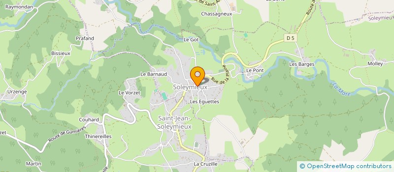 localisation de l'entreprise MONSIEUR REMY MAZET  CHAZELLES-SUR-LAVIEU