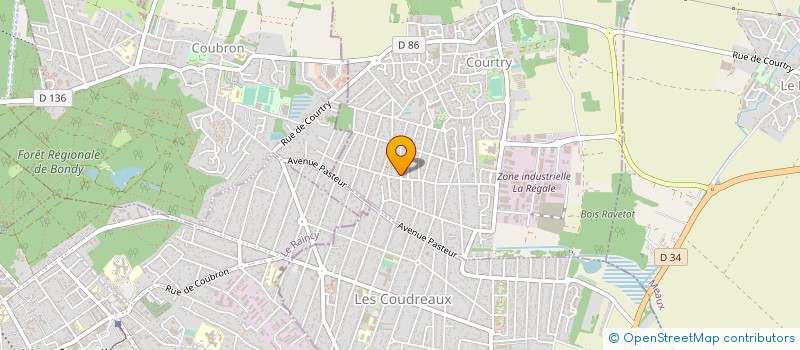 localisation de l'entreprise MONSIEUR REMY MEDER à COURTRY