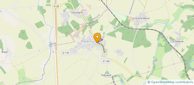 localisation de l'entreprise MONSIEUR REMY MICHEAU à PLAINE-ET-VALLEES