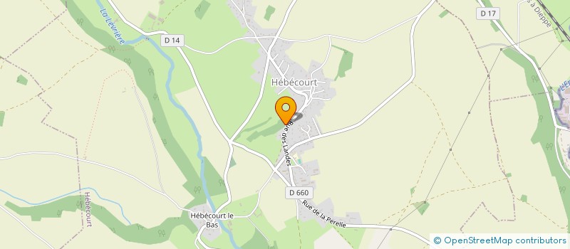 localisation de l'entreprise MONSIEUR REMY MIGUEL  HEBECOURT