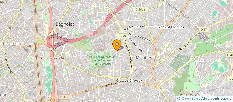 localisation de l'entreprise MONSIEUR REMY MORAR à MONTREUIL