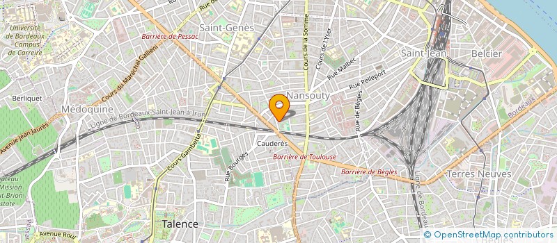 localisation de l'entreprise MONSIEUR REMY MOREIRA-NUNES  BORDEAUX