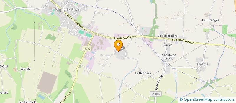 localisation de l'entreprise MONSIEUR REMY MOREL  ISIGNY-LE-BUAT