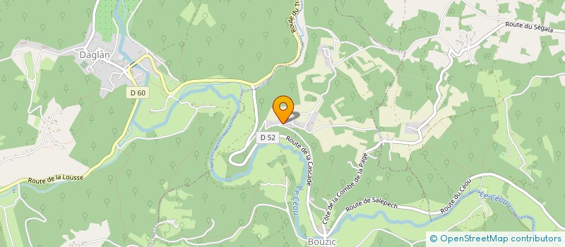 localisation de l'entreprise MONSIEUR REMY MOREL CHEVILLET  BOUZIC