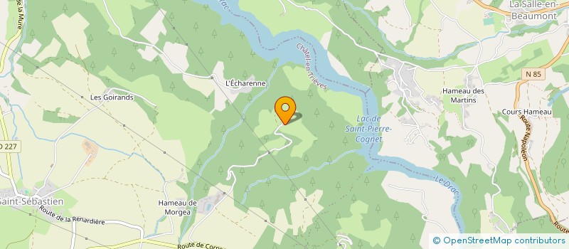 localisation de l'entreprise MONSIEUR REMY MOSCONE  CHATEL-EN-TRIEVES