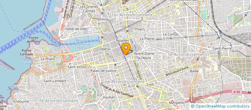 localisation de l'entreprise MONSIEUR REMY MURATORE à MARSEILLE 6