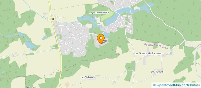 localisation de l'entreprise MONSIEUR REMY NOEL  COURTENAY