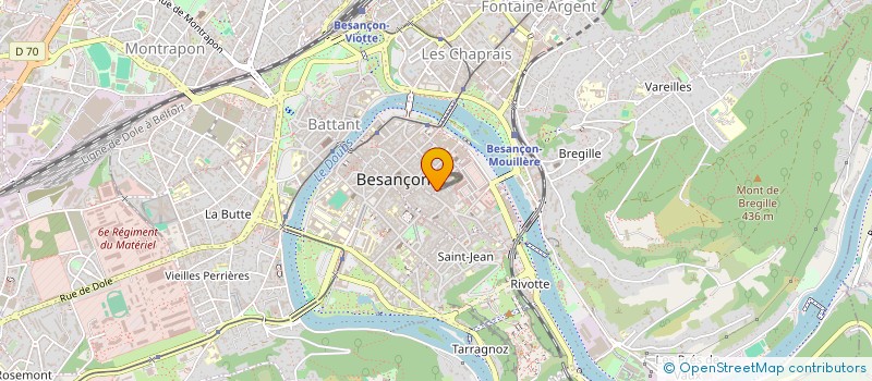 localisation de l'entreprise MONSIEUR REMY NOURTIER à BESANCON