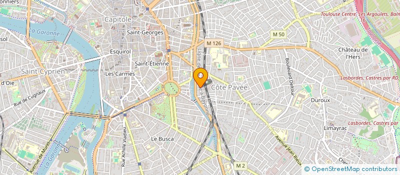 localisation de l'entreprise MONSIEUR REMY OMMARI à TOULOUSE