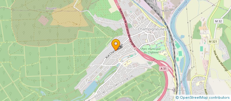 localisation de l'entreprise MONSIEUR REMY OUMAKHLOUF  BOUXIERES-AUX-DAMES