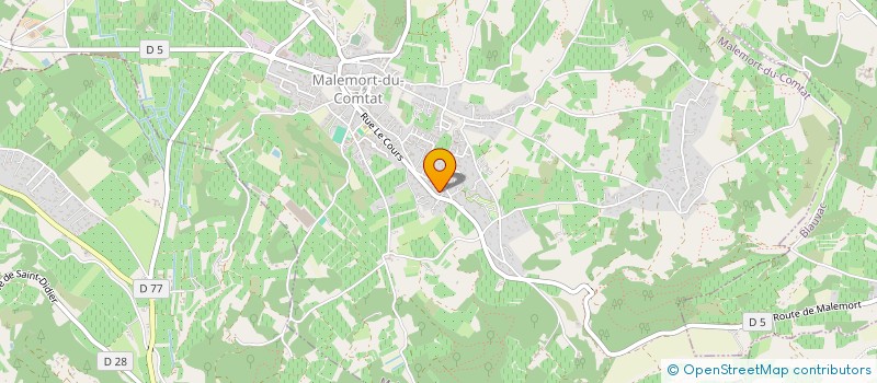 localisation de l'entreprise MONSIEUR REMY PACE  MALEMORT-DU-COMTAT