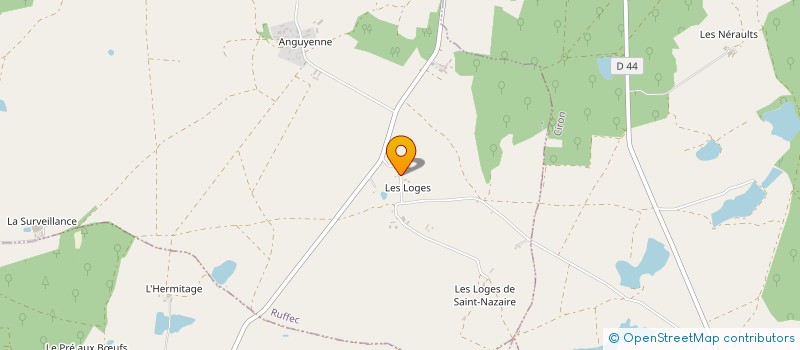 localisation de l'entreprise MONSIEUR REMY PACTA à RUFFEC