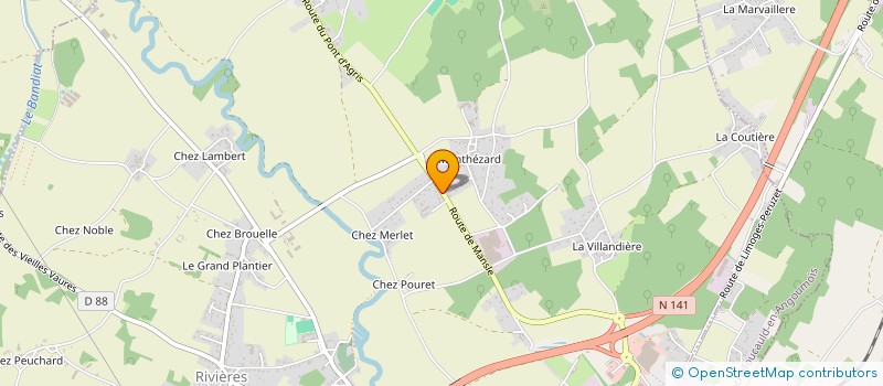 localisation de l'entreprise MONSIEUR REMY PAGNOUX à RIVIERES