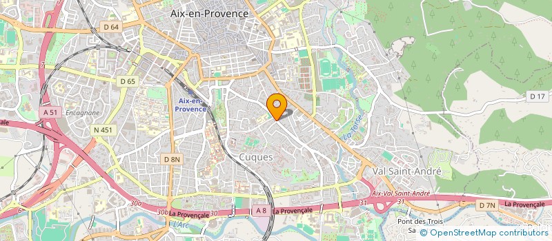 localisation de l'entreprise MONSIEUR REMY PASTOR à AIX-EN-PROVENCE