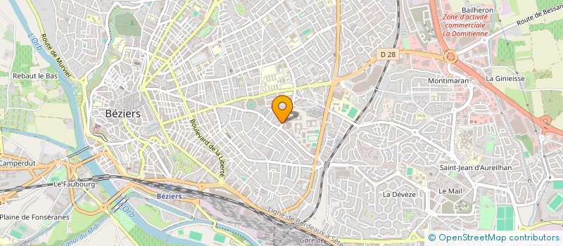 localisation de l'entreprise MONSIEUR REMY PELLETIER à BEZIERS