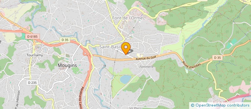 localisation de l'entreprise MONSIEUR REMY PERAIRE à MOUGINS