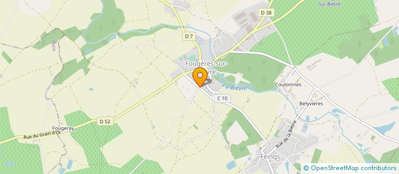 localisation de l'entreprise MONSIEUR REMY PERLY à LE CONTROIS-EN-SOLOGNE