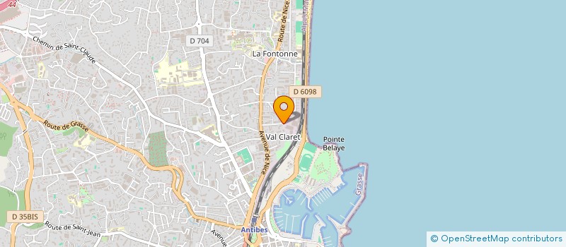 localisation de l'entreprise MONSIEUR REMY PERRIN à ANTIBES