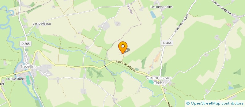 localisation de l'entreprise MONSIEUR REMY PHILIPPE BONIN à VARENNES-SUR-TECHE
