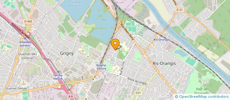 localisation de l'entreprise MONSIEUR REMY PHILOGENE  RIS-ORANGIS