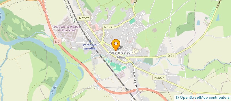localisation de l'entreprise MONSIEUR REMY PIGERON à VARENNES SUR ALLIER