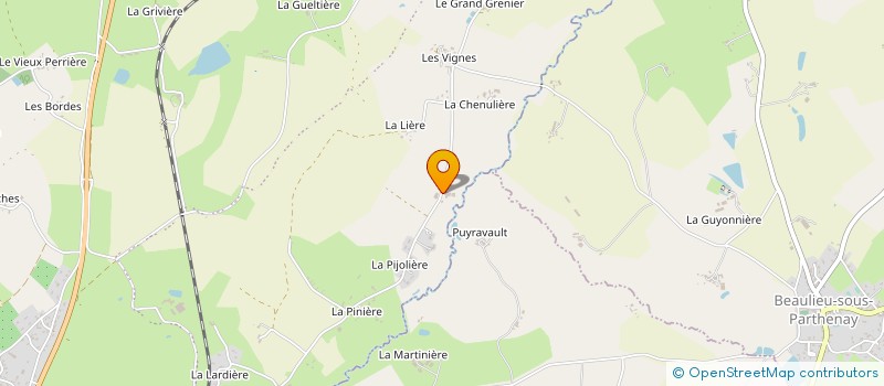 localisation de l'entreprise MONSIEUR REMY PIGNON  SAINT-PARDOUX-SOUTIERS