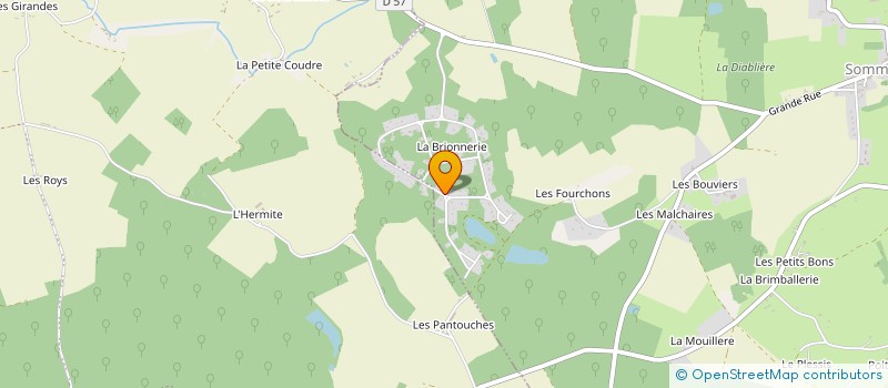 localisation de l'entreprise MONSIEUR REMY PINON  SOMMECAISE