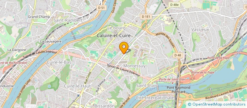 localisation de l'entreprise MONSIEUR REMY PLANTIER  CALUIRE-ET-CUIRE