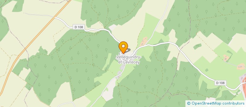localisation de l'entreprise MONSIEUR REMY POIDEVIN  VELLEGUINDRY-ET-LEVRECEY