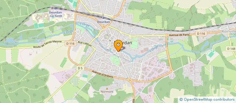 localisation de l'entreprise MONSIEUR REMY POMMERET à DOURDAN