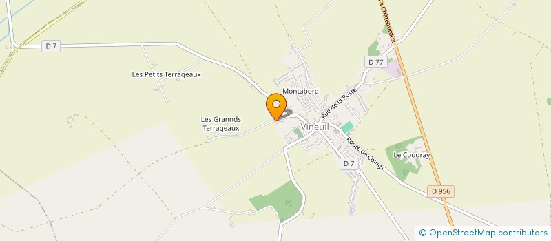 localisation de l'entreprise MONSIEUR REMY PORTRAIT à VINEUIL