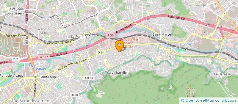 localisation de l'entreprise MONSIEUR REMY POURREYRON à MARSEILLE