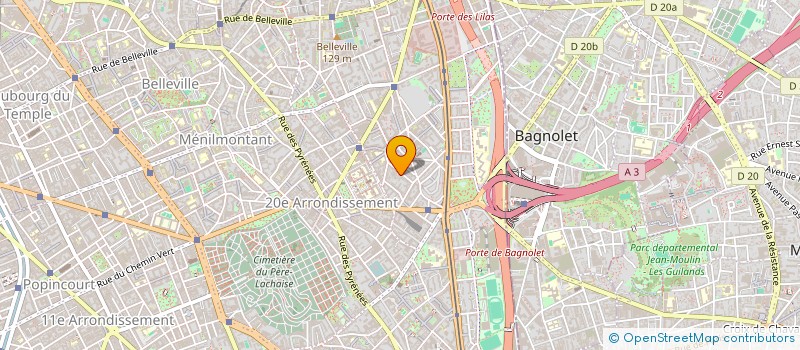 localisation de l'entreprise MONSIEUR REMY POUSSE  PARIS