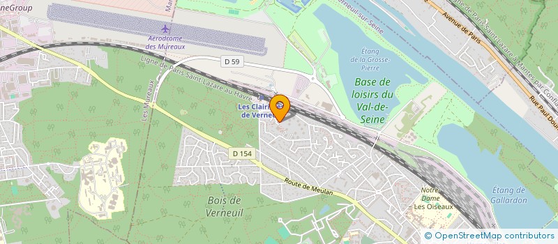 localisation de l'entreprise MONSIEUR REMY PROVOST  VERNEUIL-SUR-SEINE