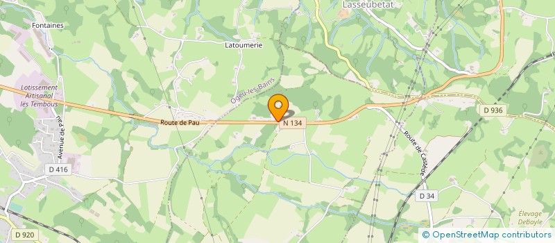 localisation de l'entreprise MONSIEUR REMY PUJADE à HERRERE