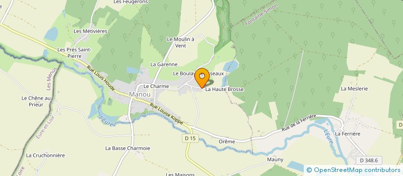 localisation de l'entreprise MONSIEUR REMY RABOIN à FONTAINE-SIMON