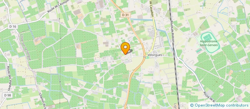 localisation de l'entreprise MONSIEUR REMY RAMBAUD  L'ISLE-SUR-LA-SORGUE