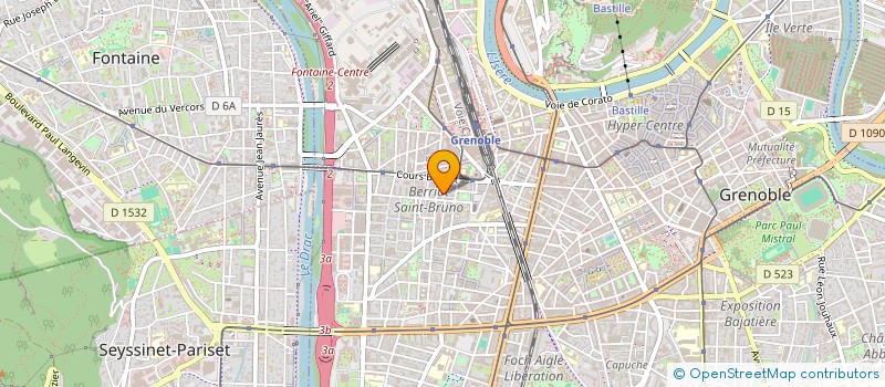 localisation de l'entreprise MONSIEUR REMY RAMBAUD à GRENOBLE