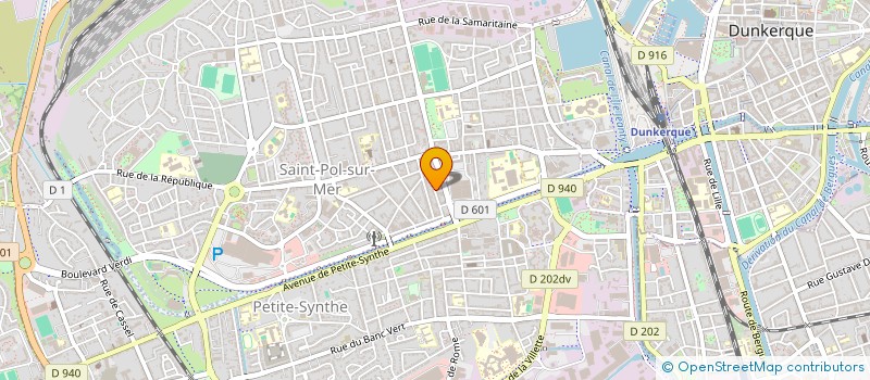 localisation de l'entreprise MONSIEUR REMY RANSON à DUNKERQUE