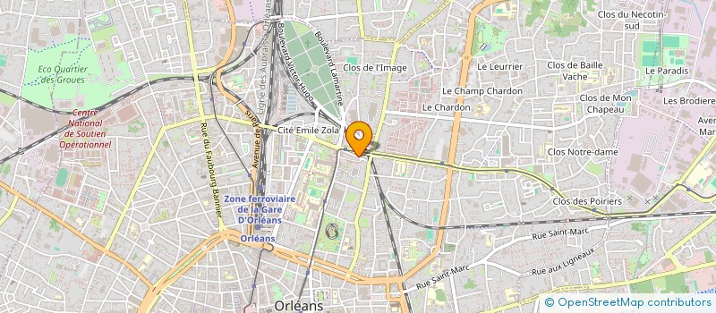 localisation de l'entreprise MONSIEUR REMY RAVAND  ORLEANS