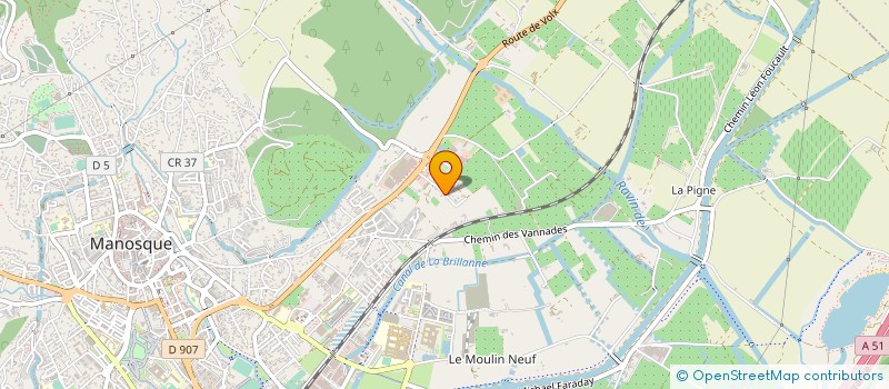 localisation de l'entreprise MONSIEUR REMY RAYMONDO à MANOSQUE