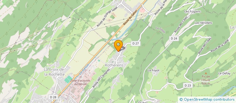 localisation de l'entreprise MONSIEUR REMY REMY  ROTHERENS