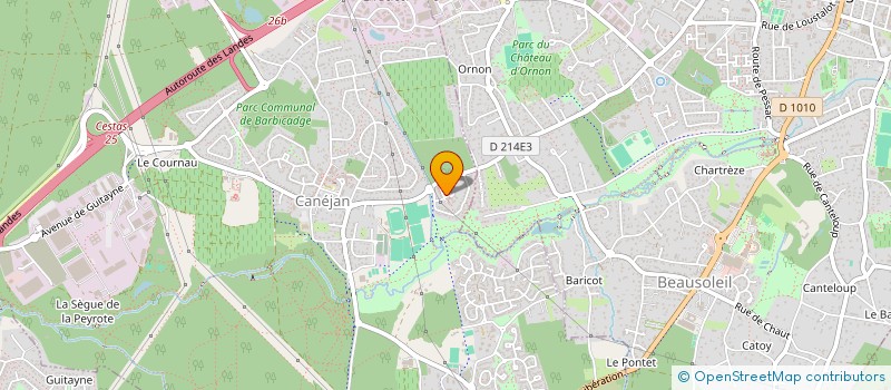 localisation de l'entreprise MONSIEUR REMY RENARD  CANEJAN