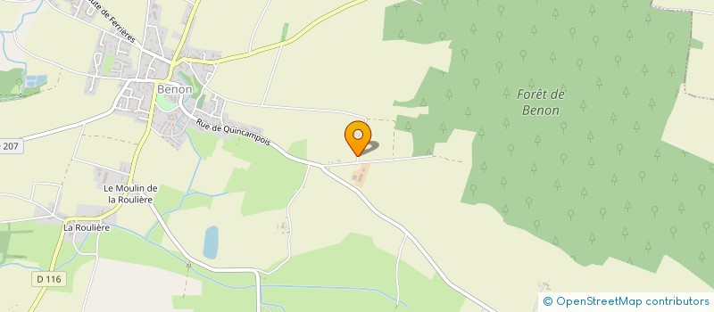 localisation de l'entreprise MONSIEUR REMY RIBO  BENON